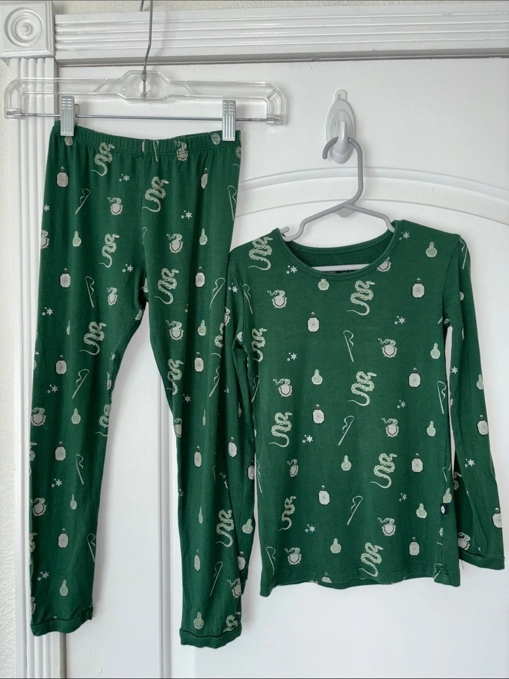 Kyte Baby Slytherin Harry Potter bamboo pajamas set 6T